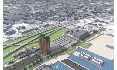 Old City Harbor Tower at World Trade Square