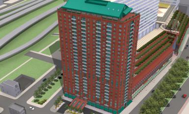 Old City Harbor Tower at World Trade Square